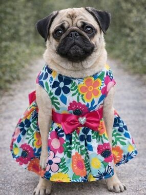 DOG VIBRANT LIFE SMALL DRESS NWT